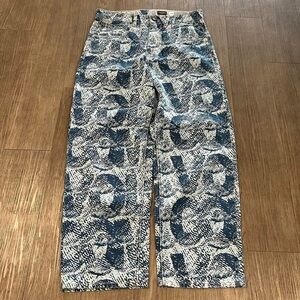 Y2K Volcom Baggy Denim Jeans with Unique Design